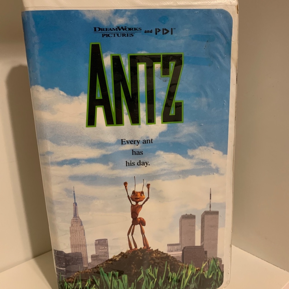 VHS Tape- Antz 1999 movie